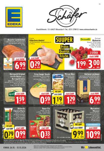 Prospekte Edeka - 26.10.2026 - 31.10.2026.