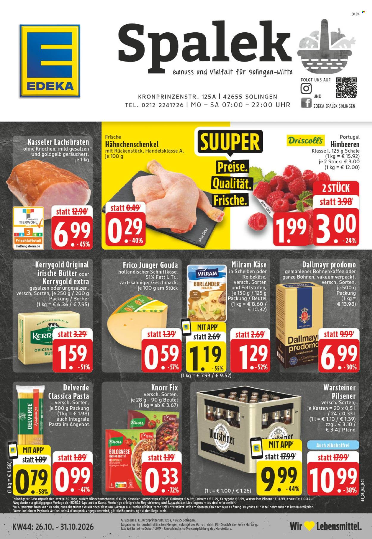 Edeka Prospekte  - 26.10.2026 - 31.10.2026. Seite 1