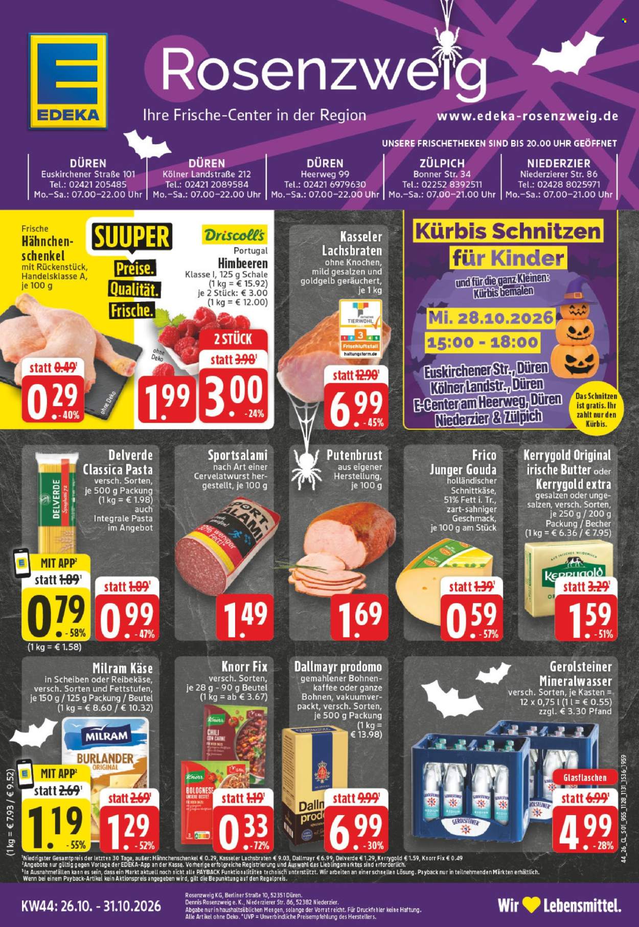 E center Prospekte  - 26.10.2026 - 31.10.2026. Seite 1