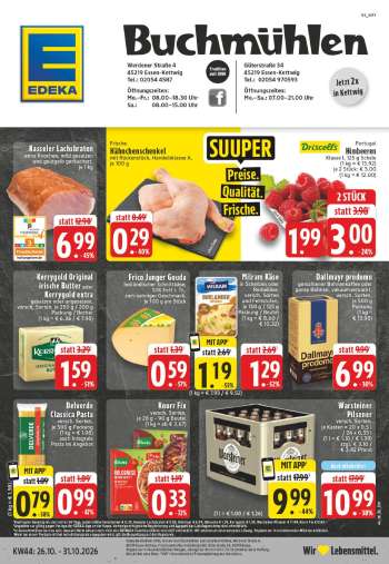 Prospekte Edeka - 26.10.2026 - 31.10.2026.