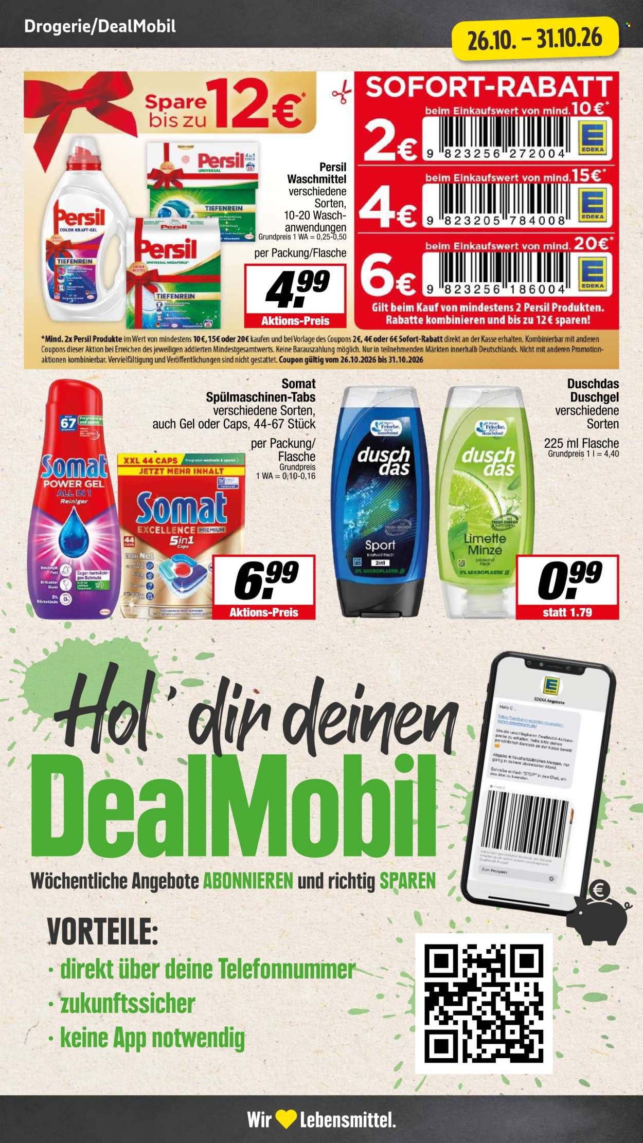 Edeka Prospekte  - 26.10.2026 - 31.10.2026. Seite 22