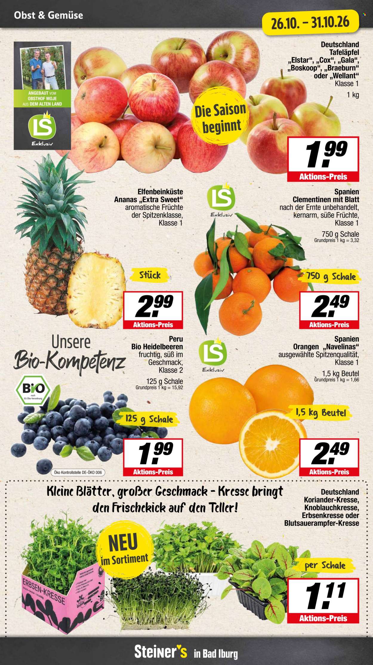 Edeka Prospekte  - 26.10.2026 - 31.10.2026. Seite 3