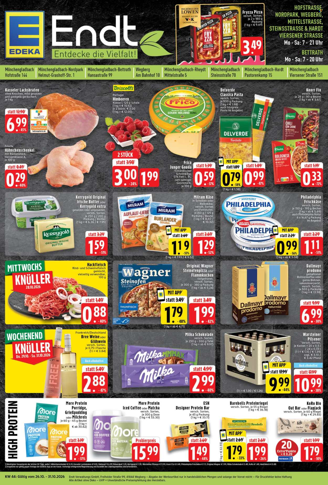 Edeka Prospekte  - 26.10.2026 - 31.10.2026. Seite 1