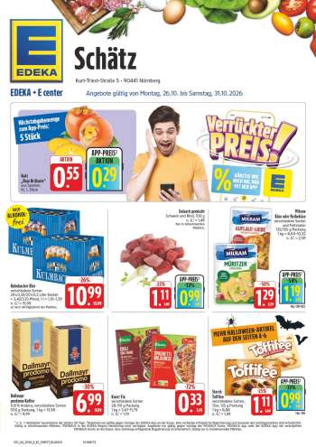 Prospekte E center - 26.10.2026 - 31.10.2026.