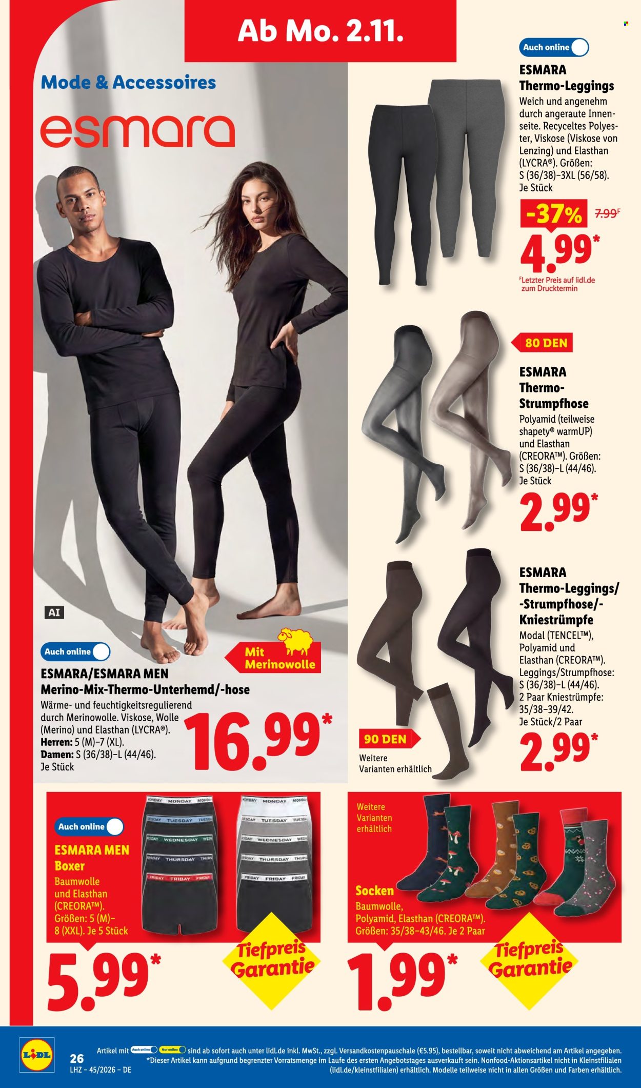 Lidl Prospekte  - 2.11.2026 - 7.11.2026. Seite 46