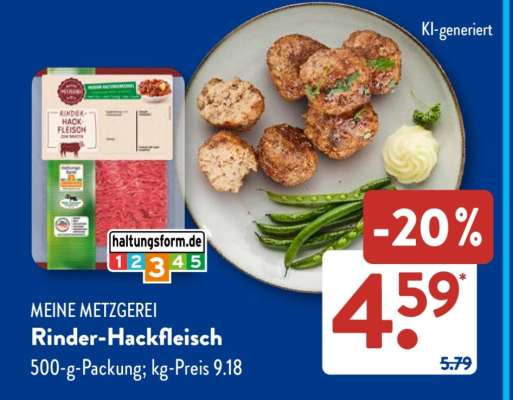 MEINE METZGEREI Rinder-Hackfleisch