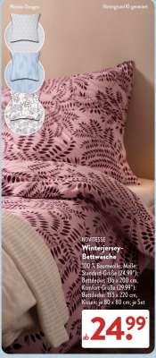 NOVITESSE Winterjersey-Bettwäsche