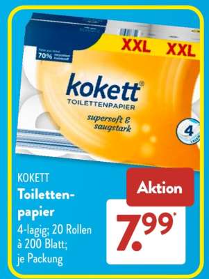 KOKETT Toilettenpapier