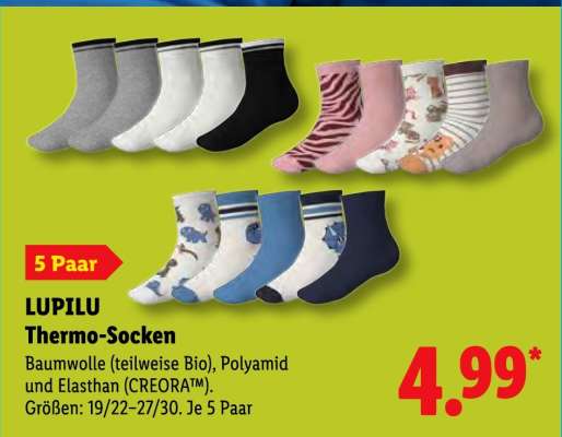 LUPILU Thermo-Socken