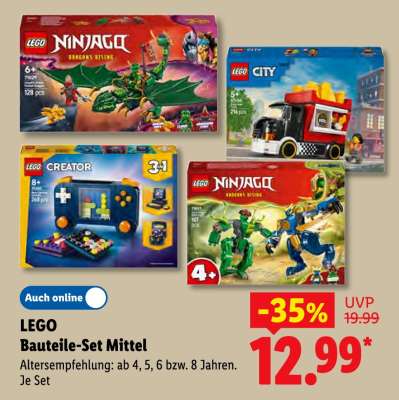 LEGO Bauteile-Set Mittel