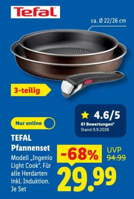 TEFAL Pfannenset