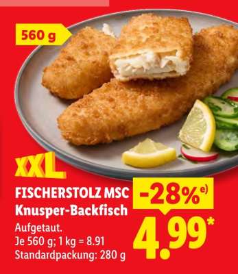 Fischerstolz MSC Knusper-Backfisch