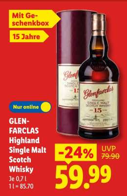 GLENFARCLAS Highland Single Malt Scotch Whisky