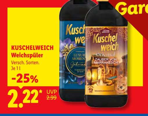 KUSCHELWEICH Weichspüler