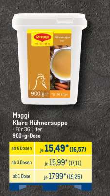 Maggi Klare Hühnersuppe