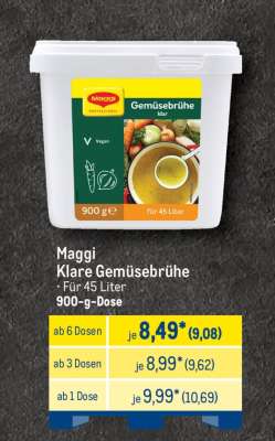 Maggi Klare Gemüsebrühe
