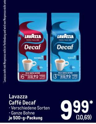 Lavazza Caffé Decaf