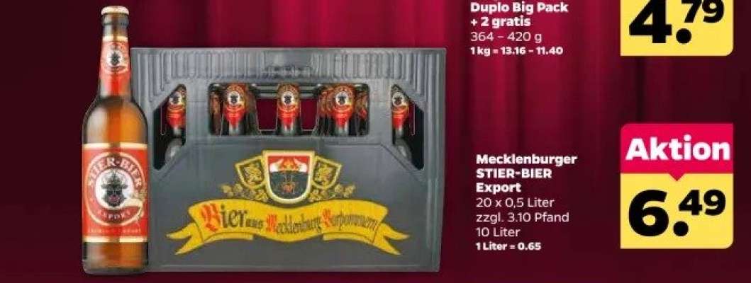 Mecklenburger STIER-BIER Export*