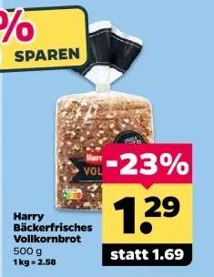 Harry Bäckerfrisches Vollkornbrot