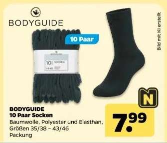 BODYGUIDE 10 Paar Socken