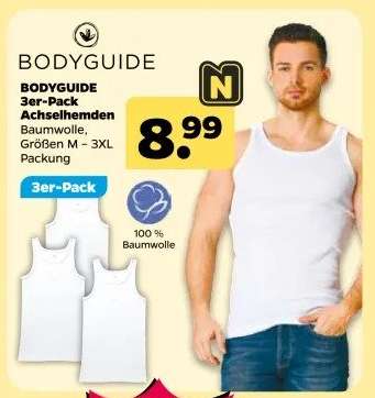 BODYGUIDE 3er-Pack Achselhemden