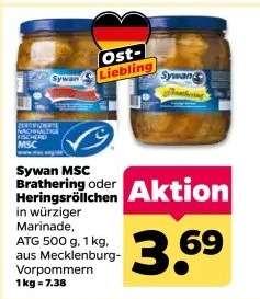 Sywan MSC Brathering oder Heringsröllchen