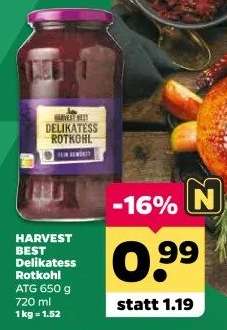 HARVEST BEST Delikatess Rotkohl