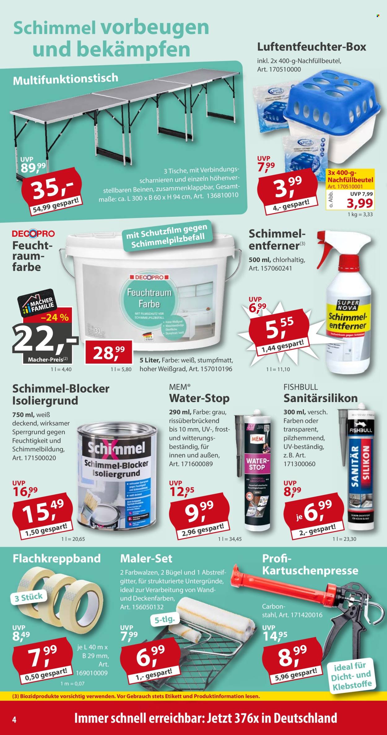 Sonderpreis-Baumarkt Prospekte  - 31.10.2026 - 6.11.2026. Seite 4