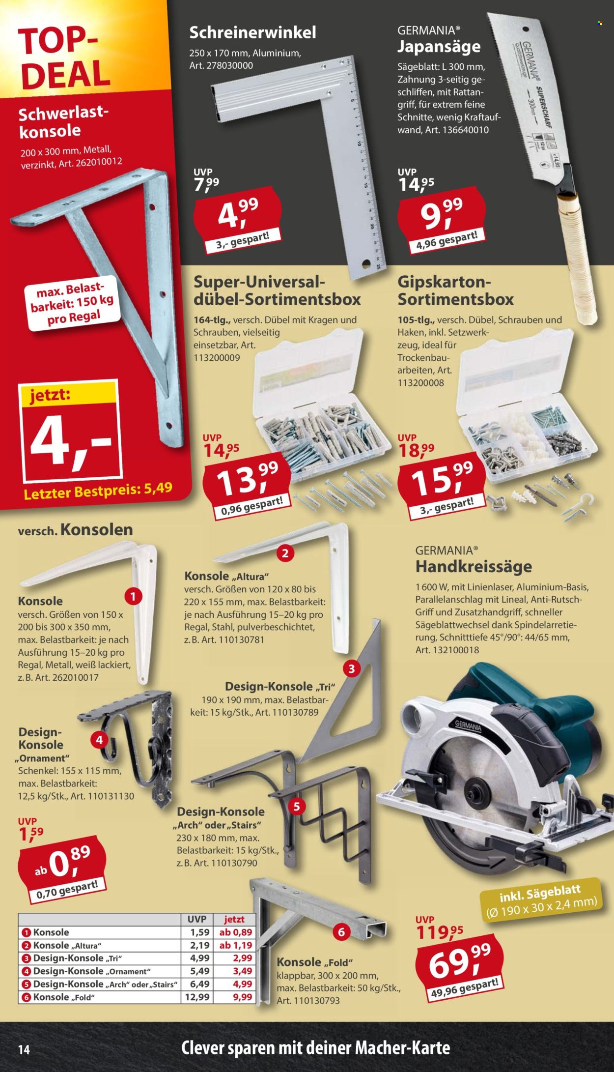 Sonderpreis-Baumarkt Prospekte  - 31.10.2026 - 6.11.2026. Seite 14