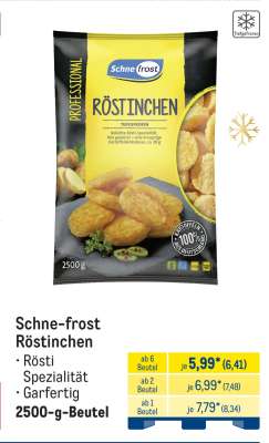 Schne-frost Röstinchen