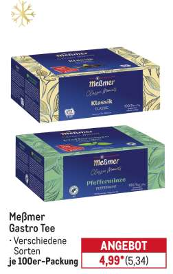 Meßmer Gastro Tee