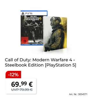 Call of Duty: Modern Warfare 4 - Steelbook Edition [PlayStation 5]