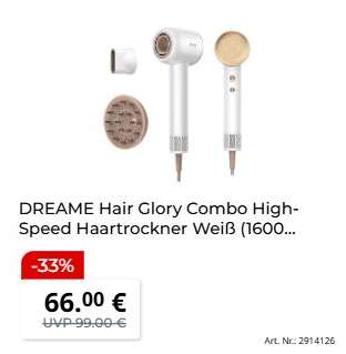 DREAME Hair Glory Combo High-Speed Haartrockner Weiß