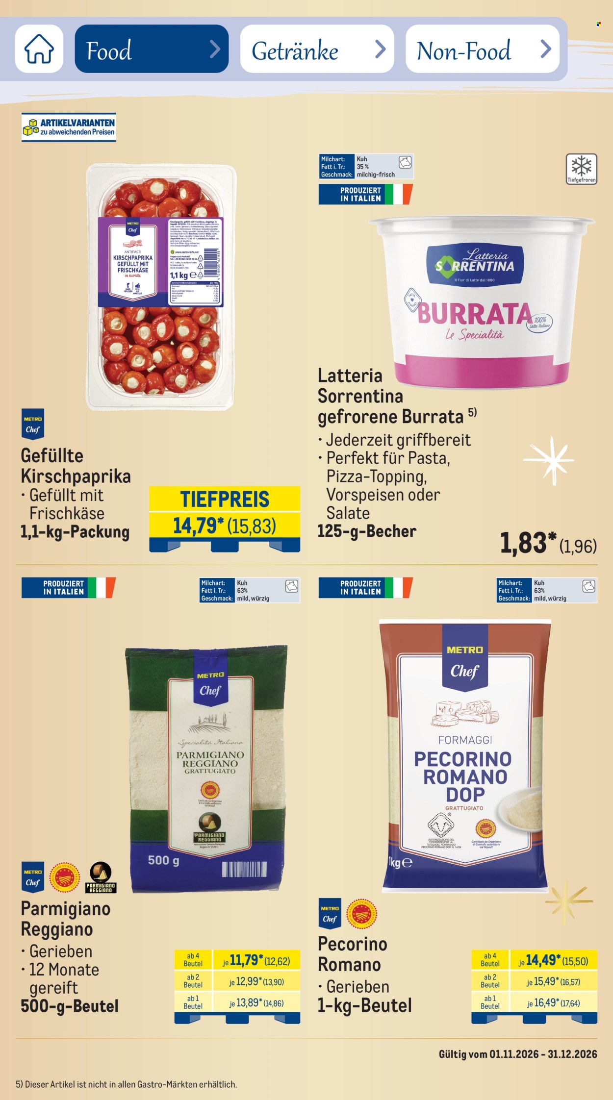 Metro Prospekte  - 1.11.2026 - 31.12.2026. Seite 21