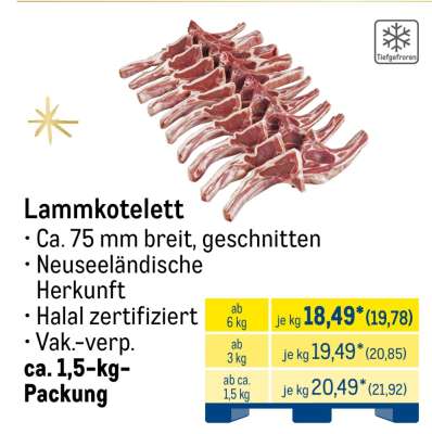 Lammkotelett