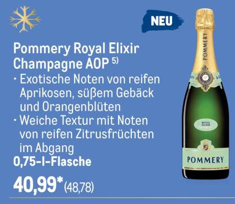 Pommery Royal Elixir Champagne AOP