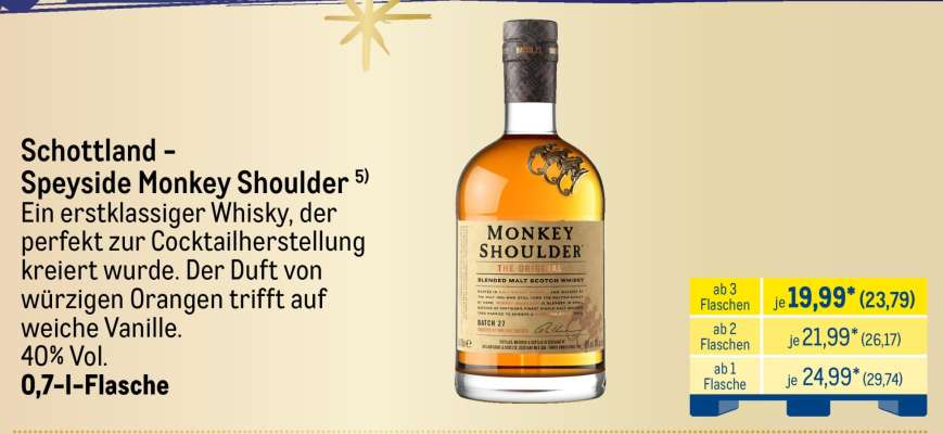 Speyside Monkey Shoulder