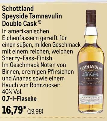 Schottland Speyside Tamnavulin Double Cask