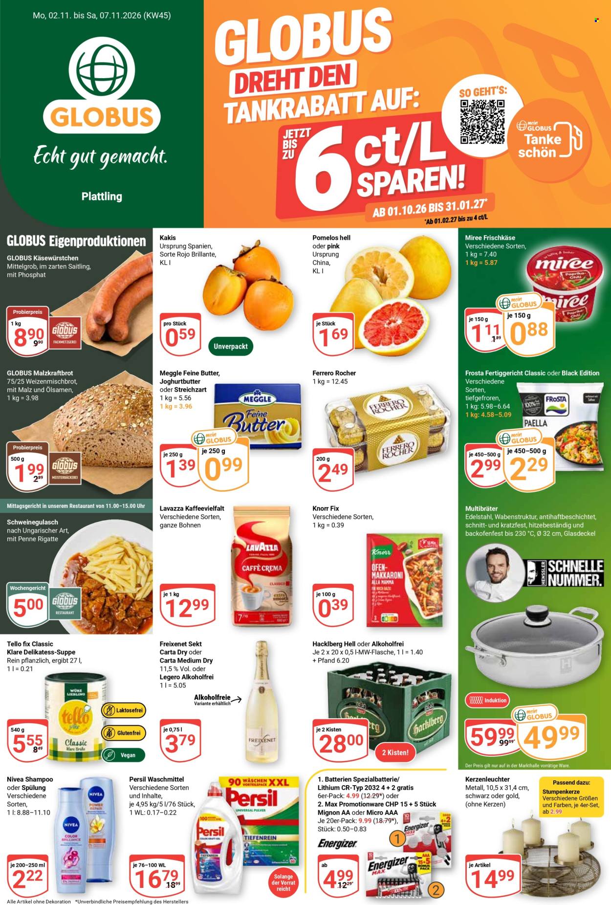 Globus Prospekte  - 2.11.2026 - 7.11.2026. Seite 1