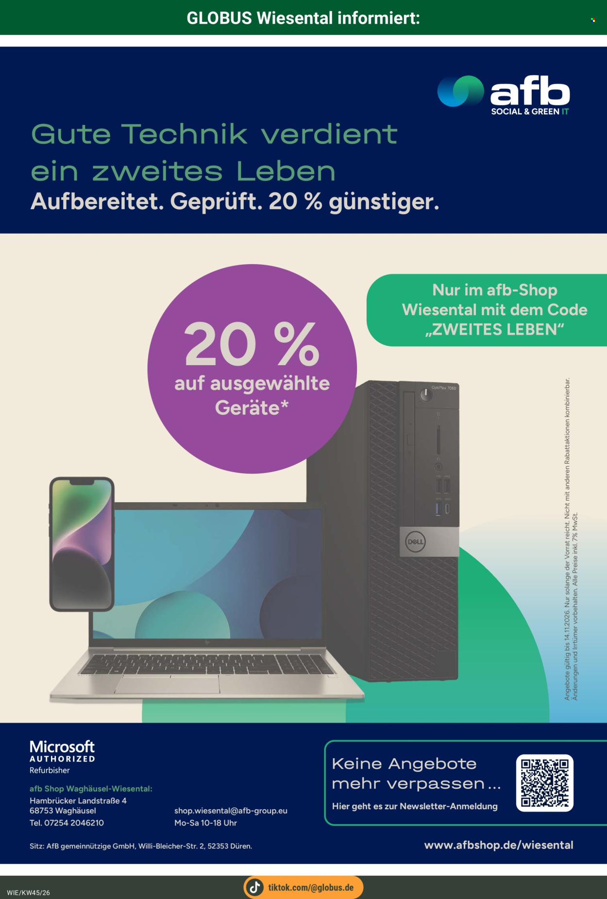 Globus Prospekte  - 2.11.2026 - 7.11.2026. Seite 31