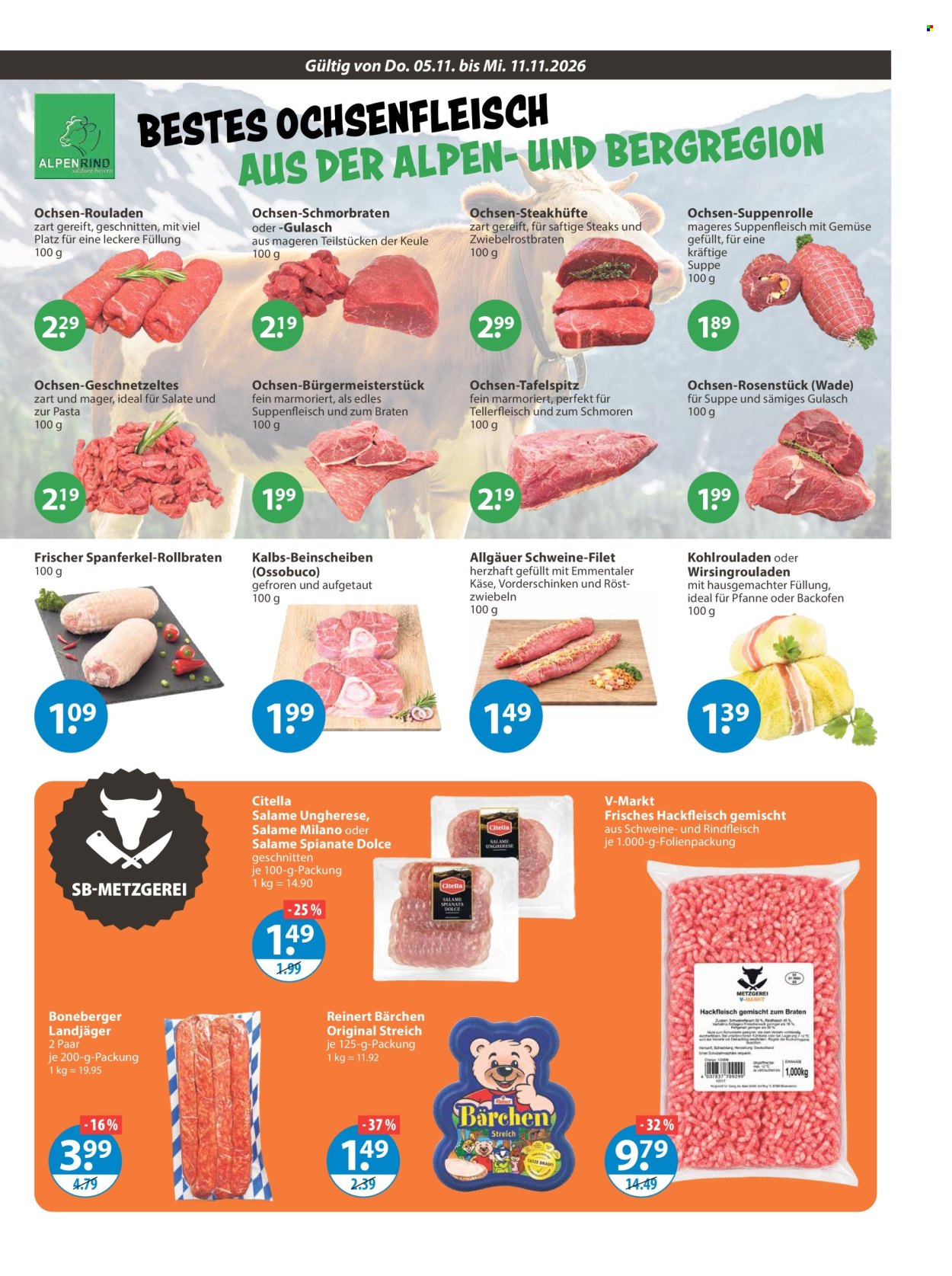 V-Markt Prospekte  - 5.11.2026 - 11.11.2026. Seite 3