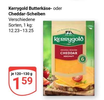 Kerrygold Butterkäse oder Cheddar Scheiben