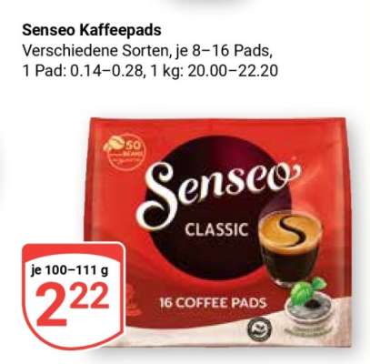 Senseo Kaffeepads*