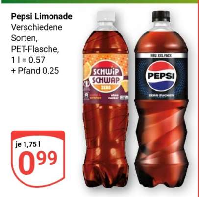 Pepsi Limonade