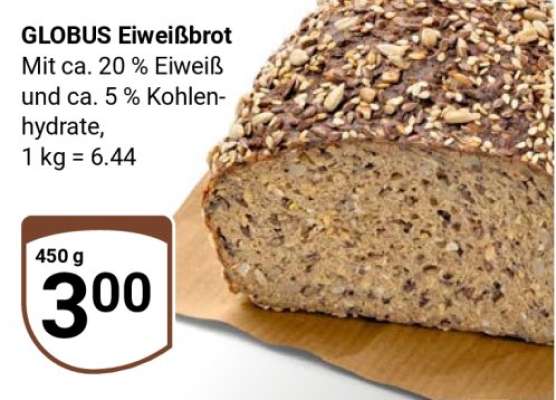 GLOBUS Eiweißbrot