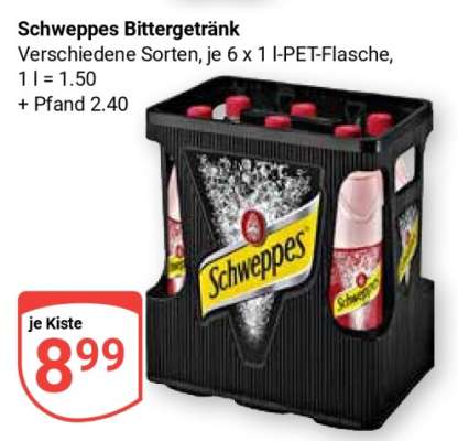 SCHWEPPES Bittergetränk