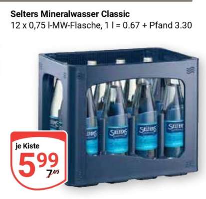 Selters Mineralwasser Classic