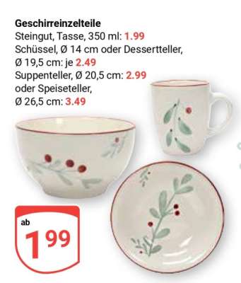 Geschirreinzelteile