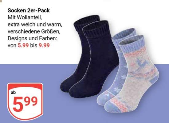 Socken, 2er-Pack
