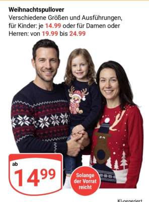 Weihnachtspullover